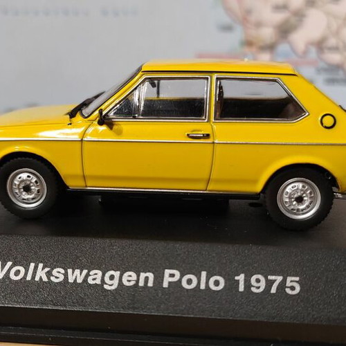 Μινιατούρα Volkswagen Polo 1975 καινούργια, κλίμακα 1/43