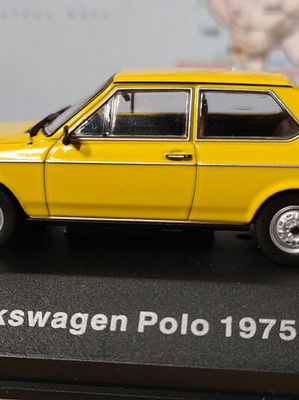 Μινιατούρα Volkswagen Polo 1975 καινούργια, κλίμακα 1/43