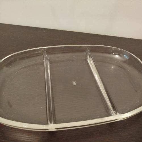 WMF serving platter with 3 compartments like new