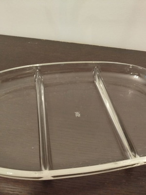 WMF serving platter with 3 compartments like new