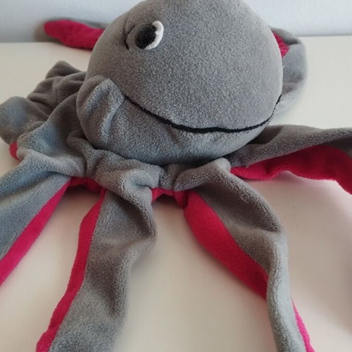 Octopus hand puppet for puppet theater like new