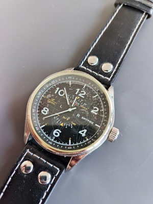 Limit Spitfire Blueprint Edition men's watch new, quartz, pilot style