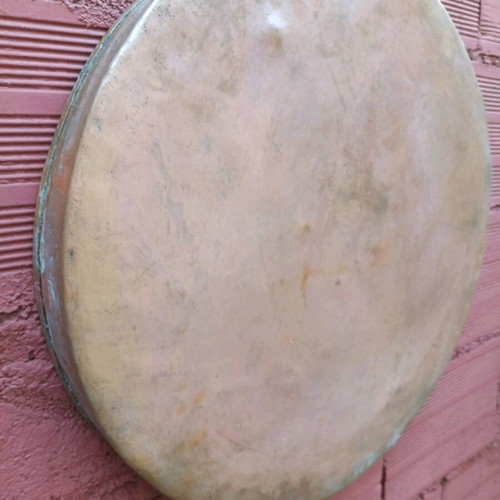 Copper baking tray used 52 cm x 5 cm from previous century