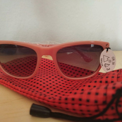 Next sunglasses new, soft pink color with case
