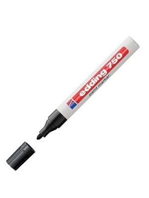 Edding 750 Paint Marker καινούργιος, μαύρος, 2-4 mm