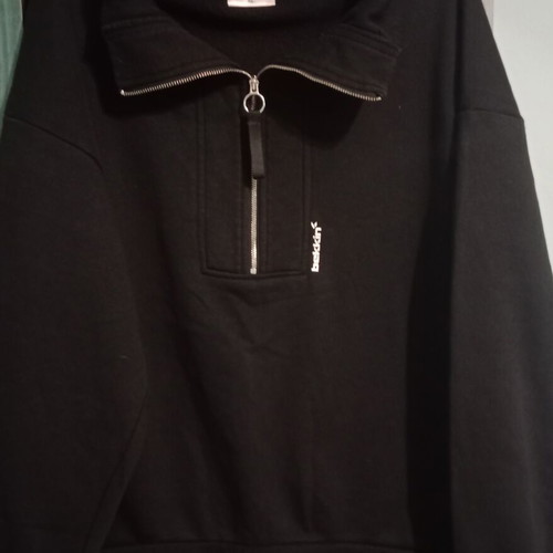 Abercrombie & Fitch tracksuit set used, black, pants L, sweatshirt XL
