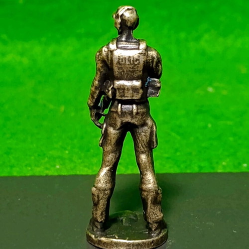 Brass Special Forces Soldier Figure like new