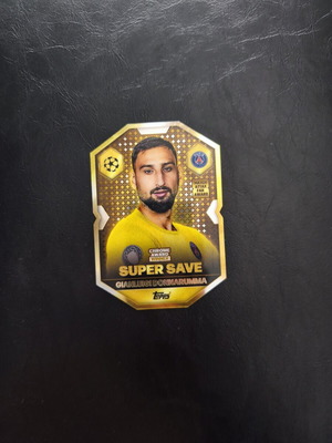 Super Save Gianluigi Donnarumma Chrome Award Winner Sticker new