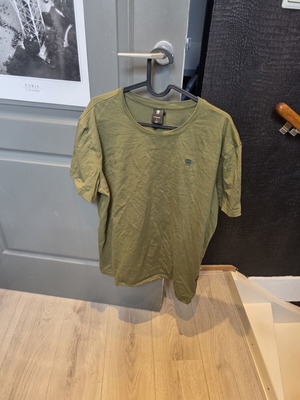 G-Star RAW T-shirt, men's size L, olive green