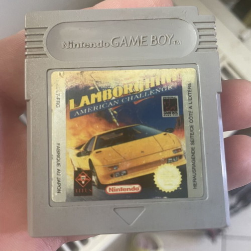 Lamborghini Race Nintendo Game Boy game
