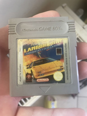 Lamborghini Race Nintendo Game Boy game