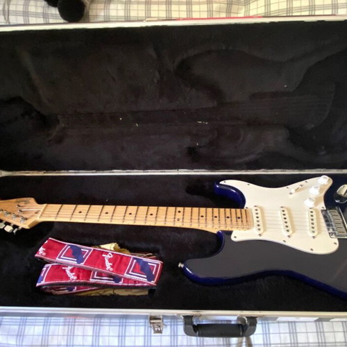 Fender Stratocaster American Standard 1991 Midnight Blue like new