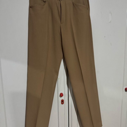 Men's pants used, size L, beige