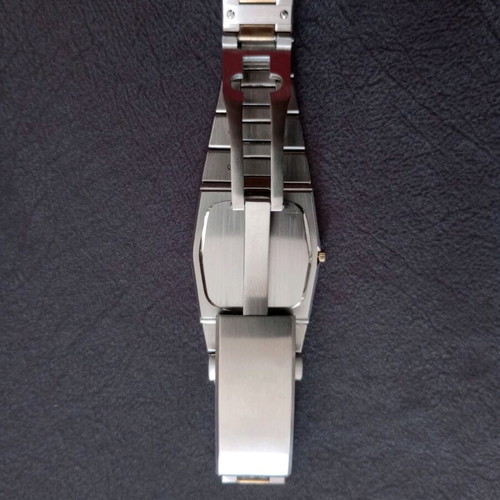 Eterna Royal Quartz men's watch used, two-tone design