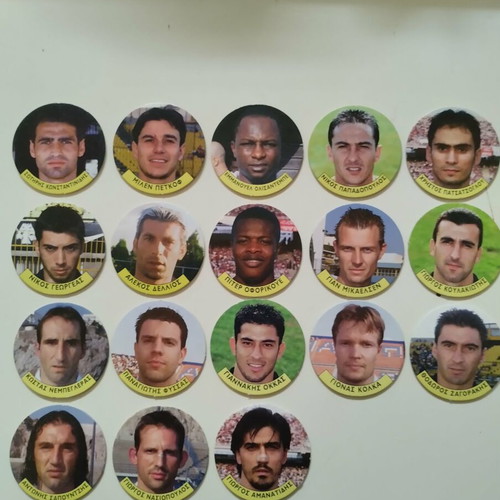 Football Caps Panini pack in good condition