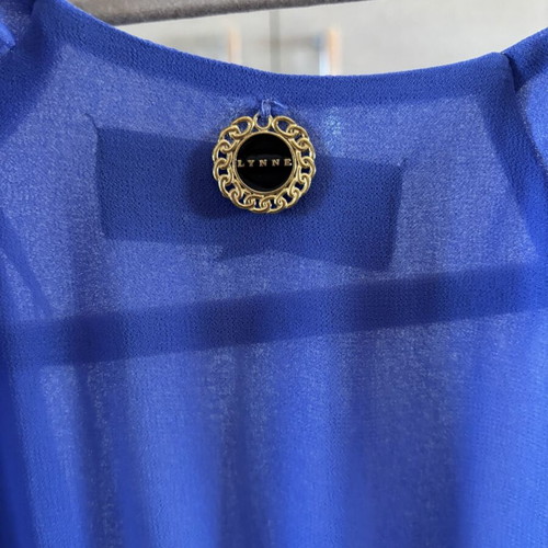 Lynne maxi dress in royal blue, new