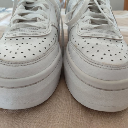 Nike Court Vision Alta DM0113-100 sneakers size 39 like new, white