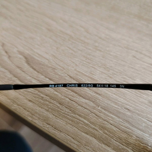 Ray-Ban RB4187 sunglasses like new, black