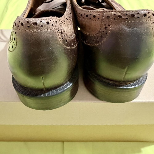 Clarks men's casual leather shoes, brown, size 44