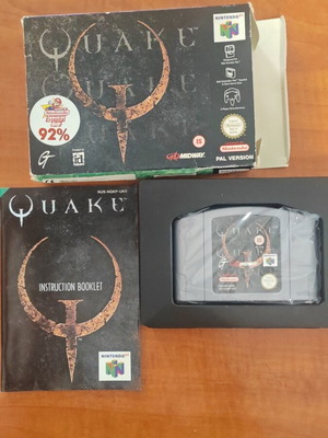 Nintendo 64 Quake 64 μεταχειρισμένο, ευρωπαϊκή έκδοση PAL