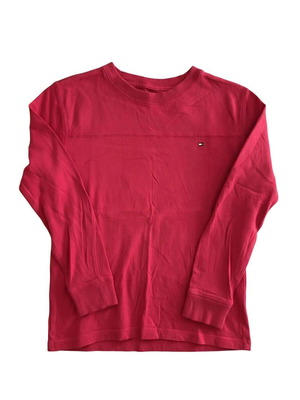 Tommy Hilfiger μπλούζα μεταχειρισμένη, μέγεθος M για 8 ετών, κόκκινη