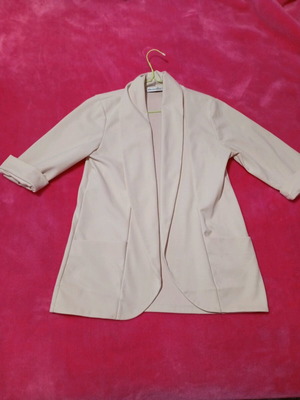 Jacket with pockets beige like new