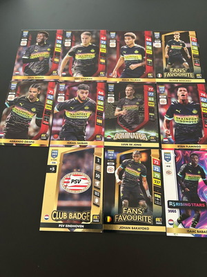 Football cards 2025 PSV Eindhoven like new