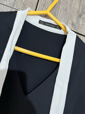 Black midi dress Zara like new, size S