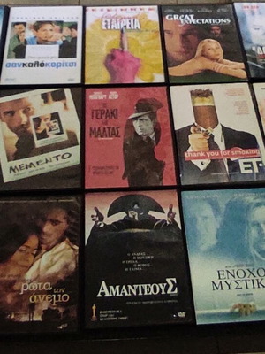 DVD collection like new, 34 authentic movies with subtitles