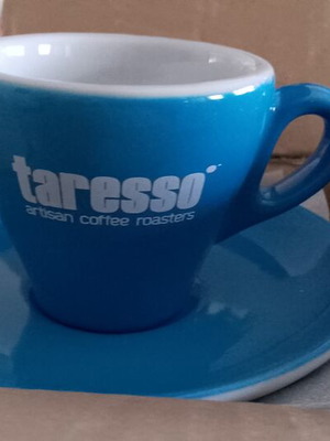 Πορσελάνινες κούπες espresso σετ 6 καινούργιες με πιατάκια