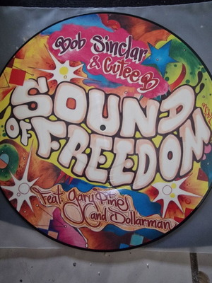 Bob Sinclar & Cutee B Sound Of Freedom (LGT 5117) Limited Picture Disc new