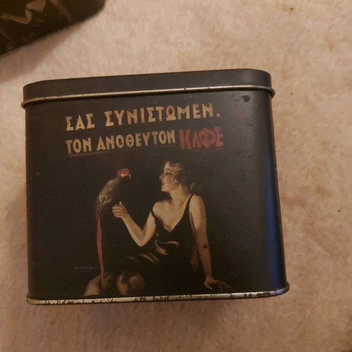 Lumidhs Collectible Metal Coffee Tins used