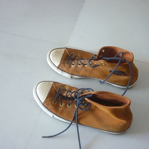 Converse Chuck 70 High Top Suede Clove Brown sneakers used size 43
