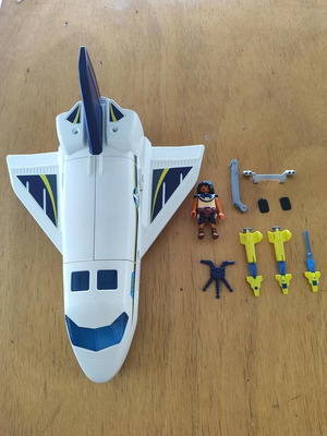 Playmobil 71368 Διαστημικό λεωφορείο μεταχειρισμένο με φωτά και εκτόξευση πυραύλων