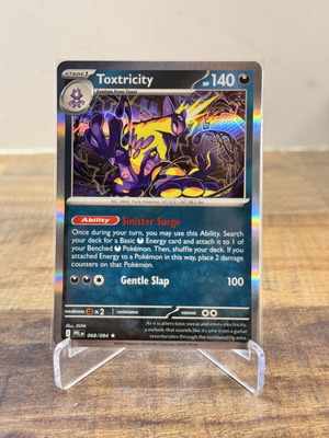 Pokemon Toxtricity 068/094 Holo Rare Phantasmal Flames card