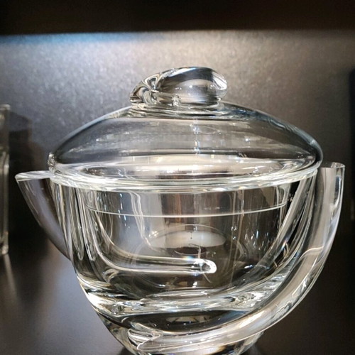Crystal Fountain/Sugar Bowl Krosno