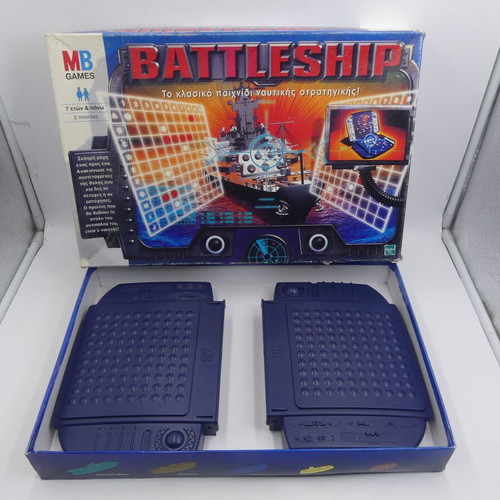 Battleship MB 1999 used naval strategy board game