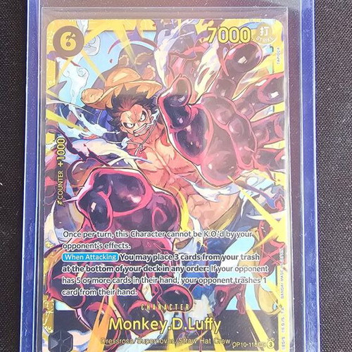 one piece op10 rare cards One Piece TCG OP10-119 Trafalgar Law SEC Secret Rare main image 0