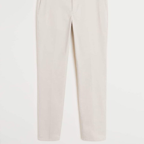 Παντελόνι chino slim fit σερζ μπεζ καινούργιο μέγεθος 42