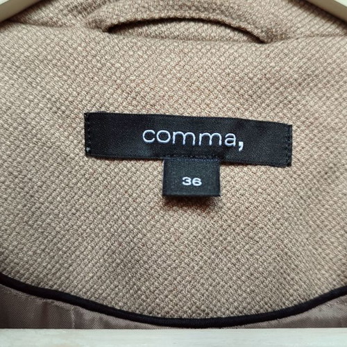 Comma blazer jacket size S used, beige