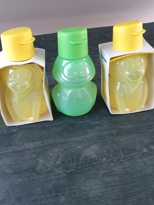 Παιδικά μπουκαλάκια Tupperware καινούργια, 3 τεμάχια, 350 ml