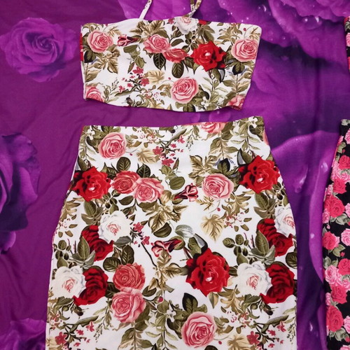 Set top and skirt XS like new