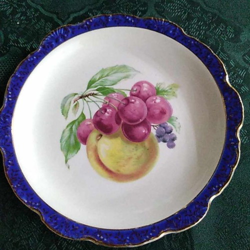Vintage plate old foley james kent ltd staffordshire england used