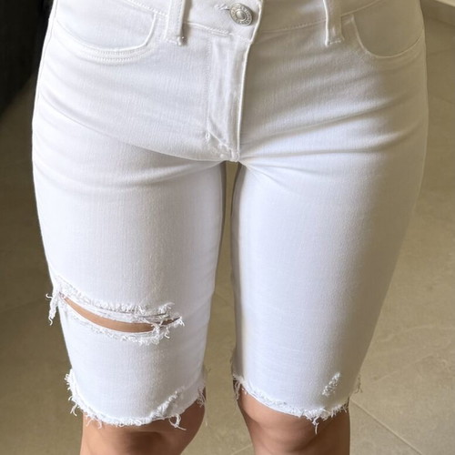 American Eagle white shorts like new, size 38-40