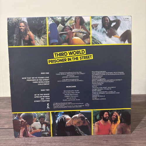 Third World Prisoner in the Street vinyl used, reggae