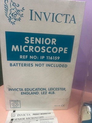 Invicta children's microscope new