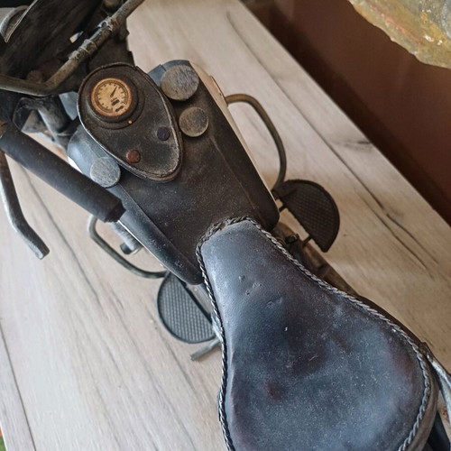Decorative vintage motorcycle used 45cm, handmade metal