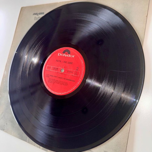The Cure Faith LP used, 1981 Greek first edition