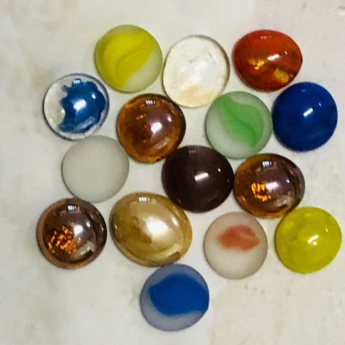 Cabochon multicolored stones pack of 15 new for jewelry making