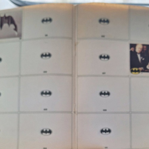Batman 89 album used with 35 stickers